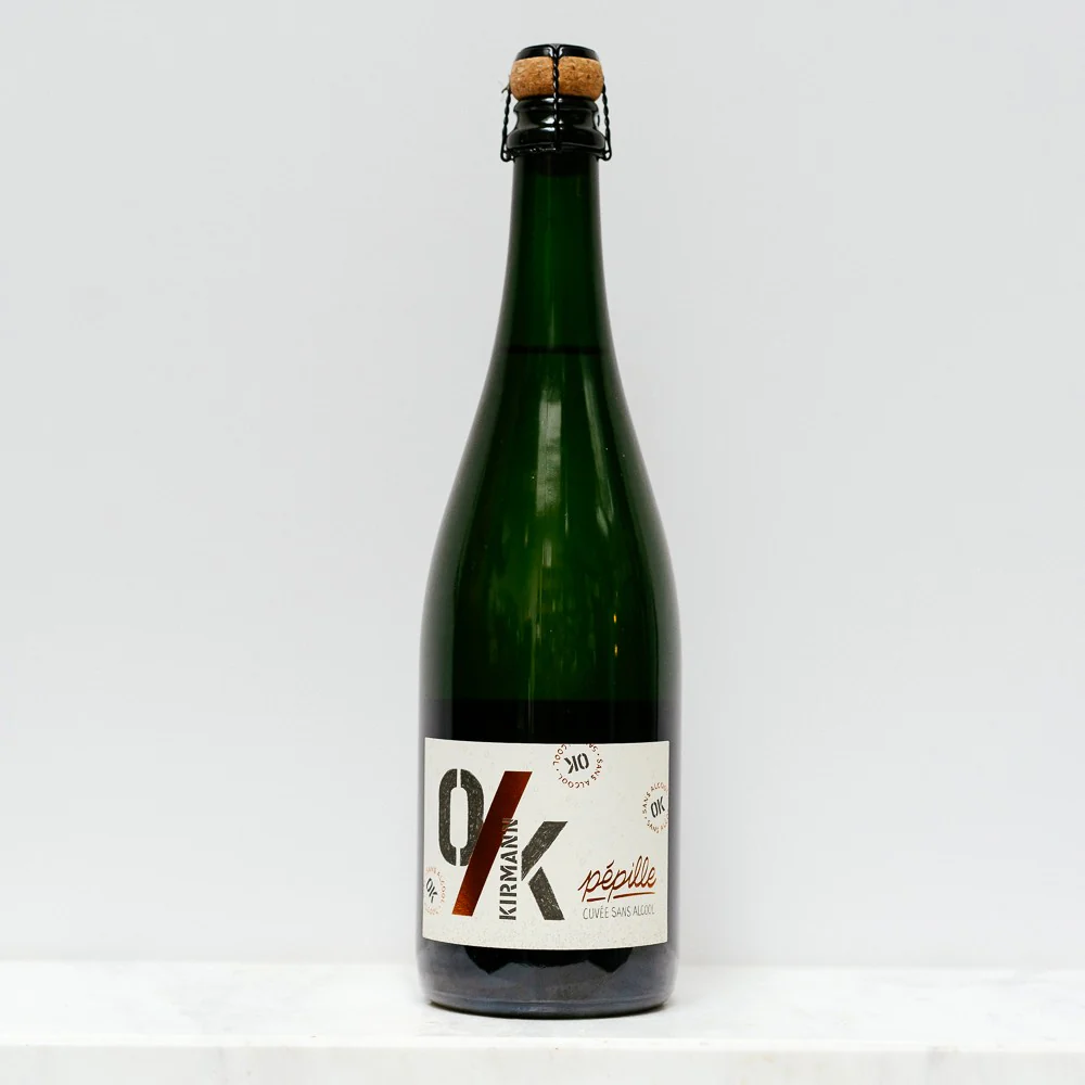 DOMAINE L. KIRMANN 0/K Pépille - Dealcoholised Sparkling Wine